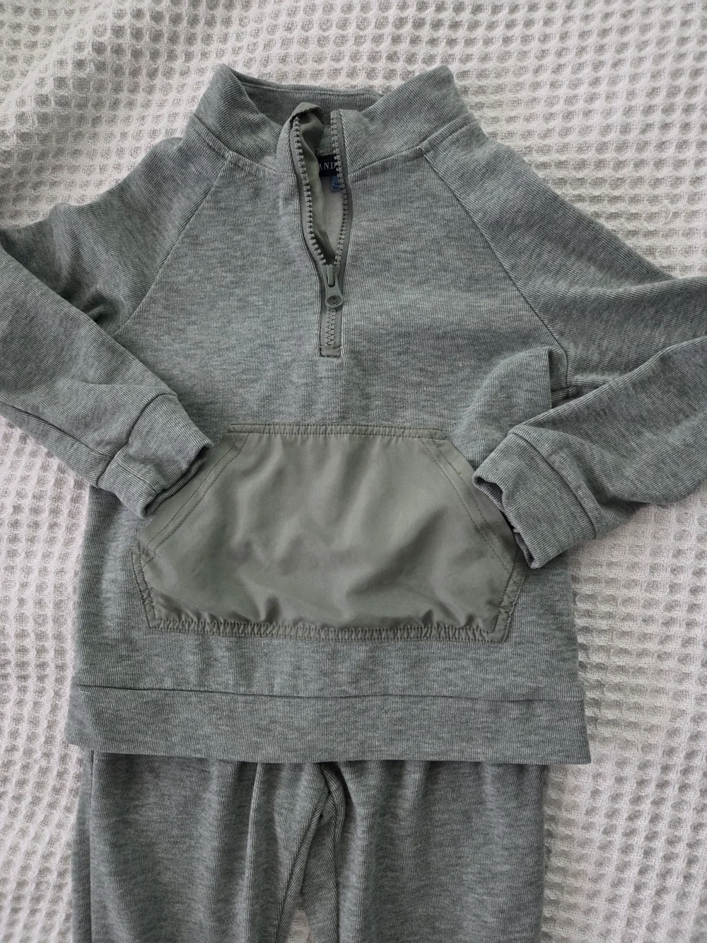 Andy&Evan-Sage Two-Piece Pullover Sweatsuit Set Toddler Size 5